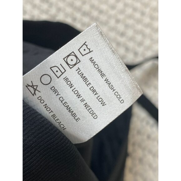 The Reset R Label Womens Black Elastic Waist Trouser Pants Size Medium career - Picture 14 of 16